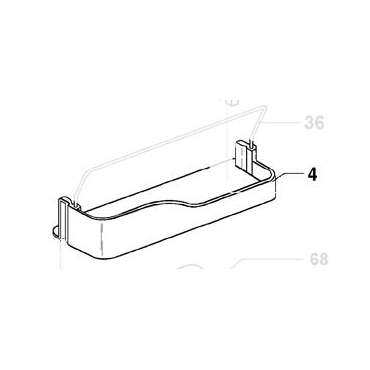 Balconnet inférieur RM6290/6400