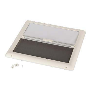 Rollo Vent pour lanterneau 50 x 50 cm - ivoire