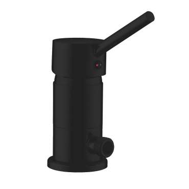 Mitigeur raccord latéral - Noir