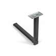 Pied de table pliant 675 mm/315 mm - Anthracite