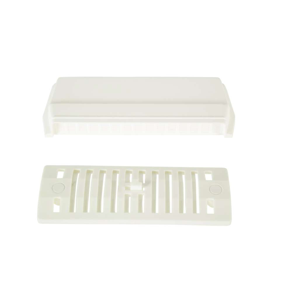Aérateur de paroi blanc - 12 cm²