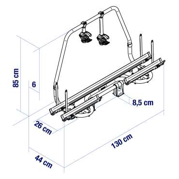 Porte-vélos Caravan Smart