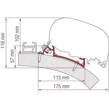 Kit adaptateur F65/80 Carthago Chic