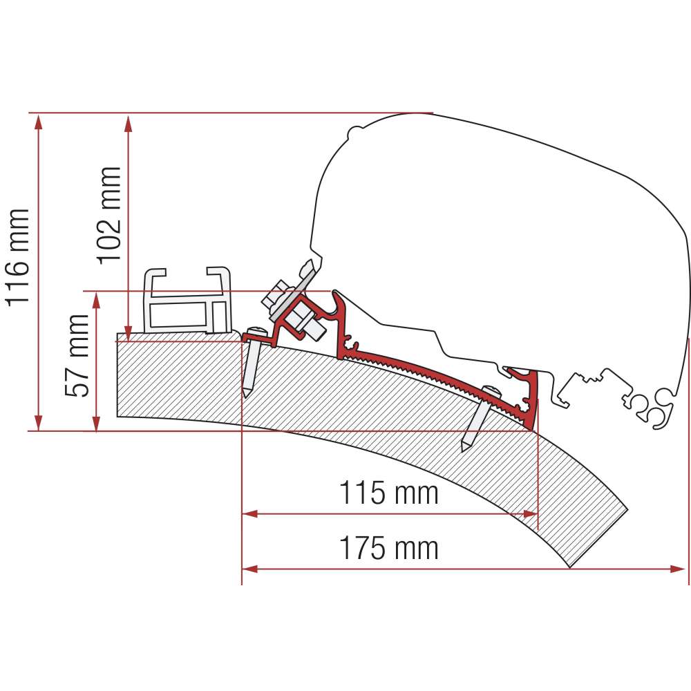 Kit adaptateur F65/80 Carthago Chic