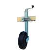 Roue jockey télescopique galet gonflable Ø 48 mm