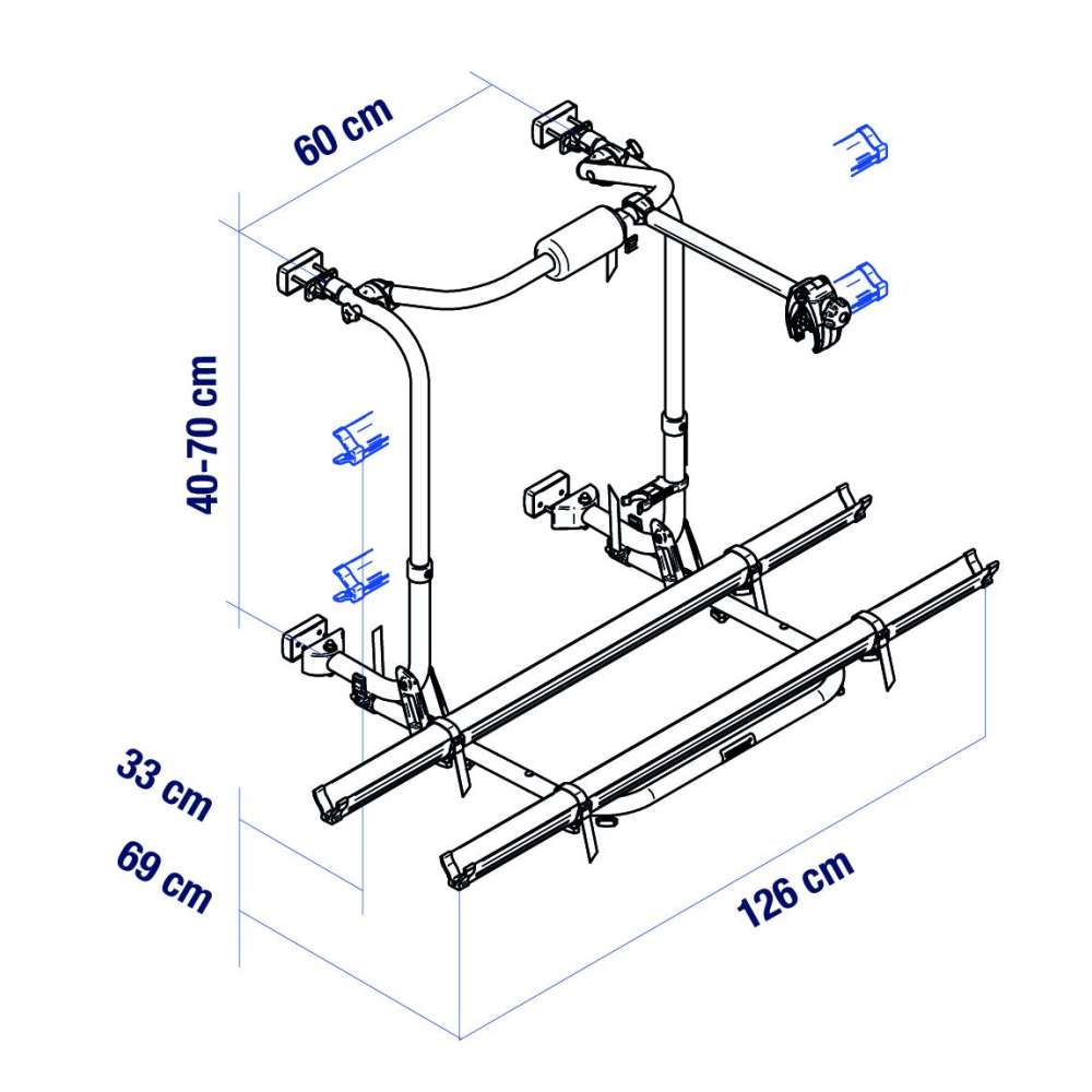 Porte-vélos Essential Short