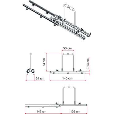 Porte-vélos Garage Slide Pro Bike