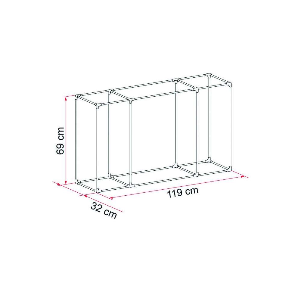 Kit Frame Cargo Back