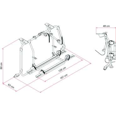 Porte-vélos VW T5 PRO