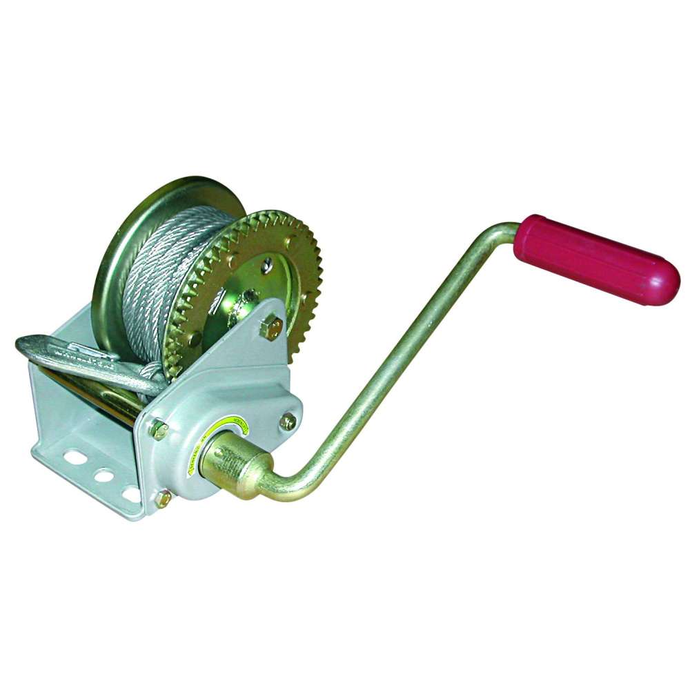 Treuil freiné sans enrouleur automatique