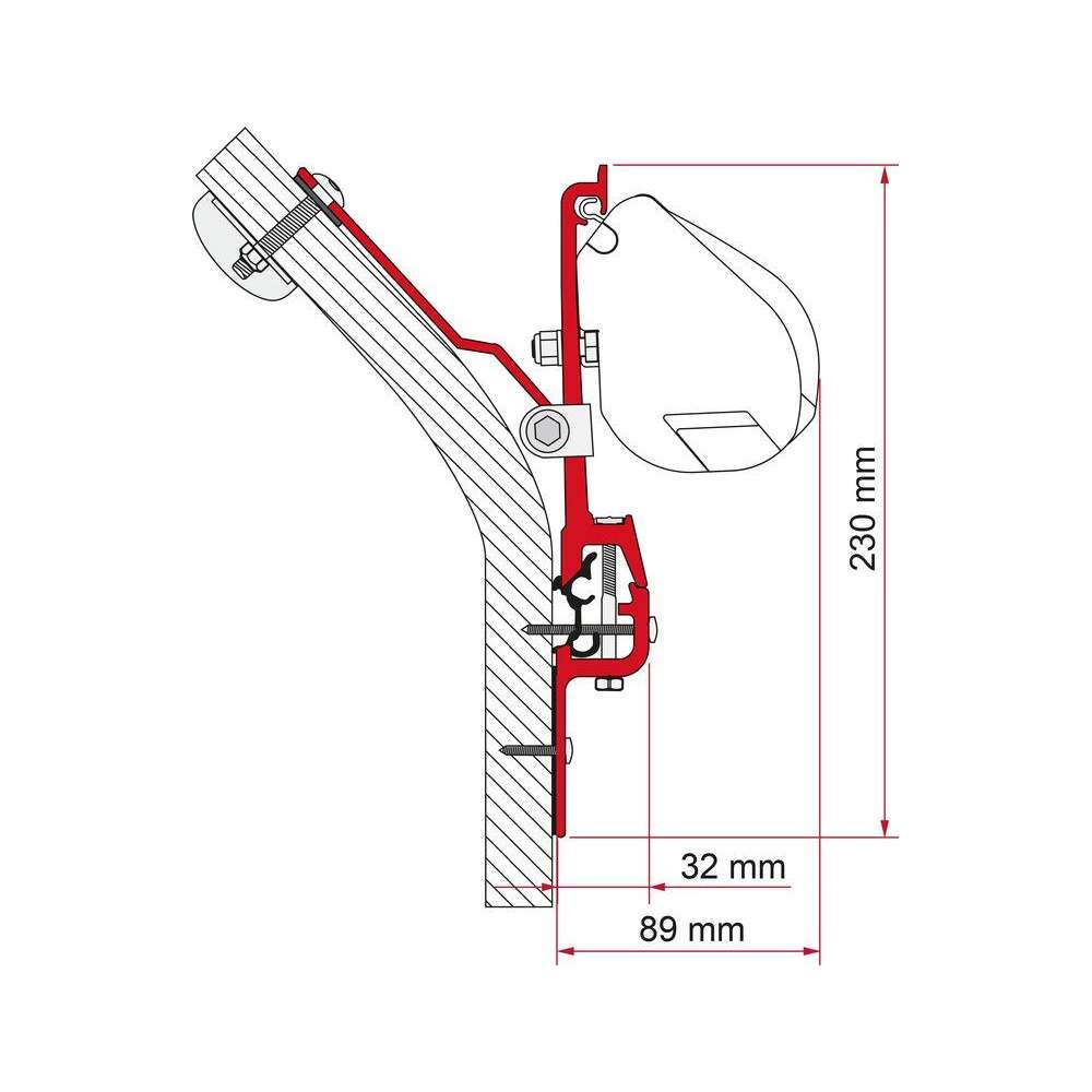 Kit adaptateur Eriba Touring