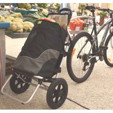 Chariot isotherme pour vélo "Bike & Shop"