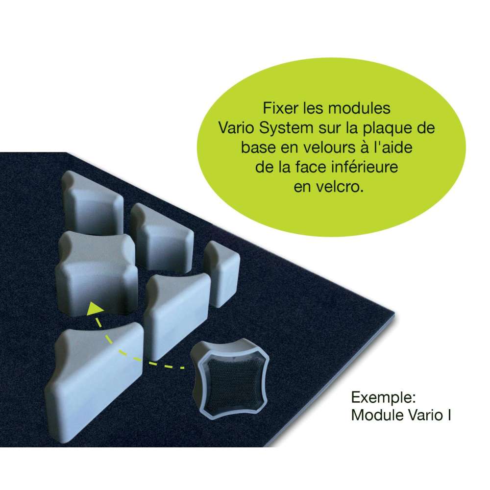 Tapis de maintien pour supports système