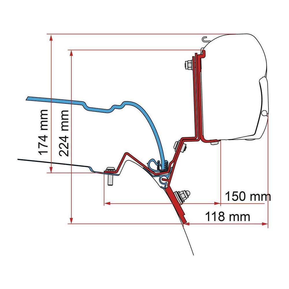 Adaptateur Mercedes Class V Marco Polo