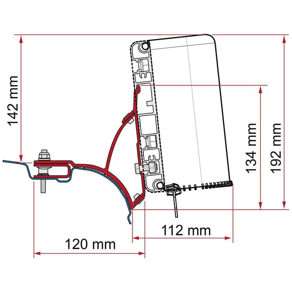 Kit adaptateur VW T5 Transporteur Multivan