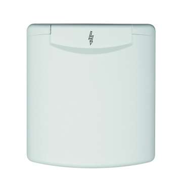 Prise extérieure mâle CEE 17 16 A à encastrer