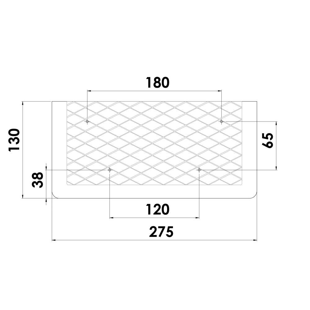 Poche de rangement avec filet élastique