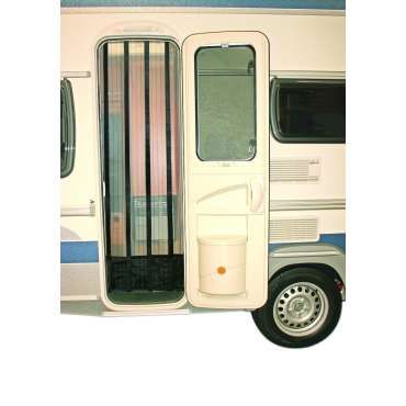 Moustiquaire à lamelles