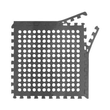 Lot de caillebotis gris