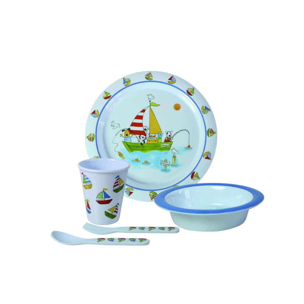 Service de table enfant 5 pièces "Freddie et ses amis"