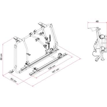 Porte-vélos VW T6 PRO