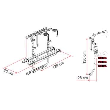 Porte-vélos 200 DJ Ducato après 06/06