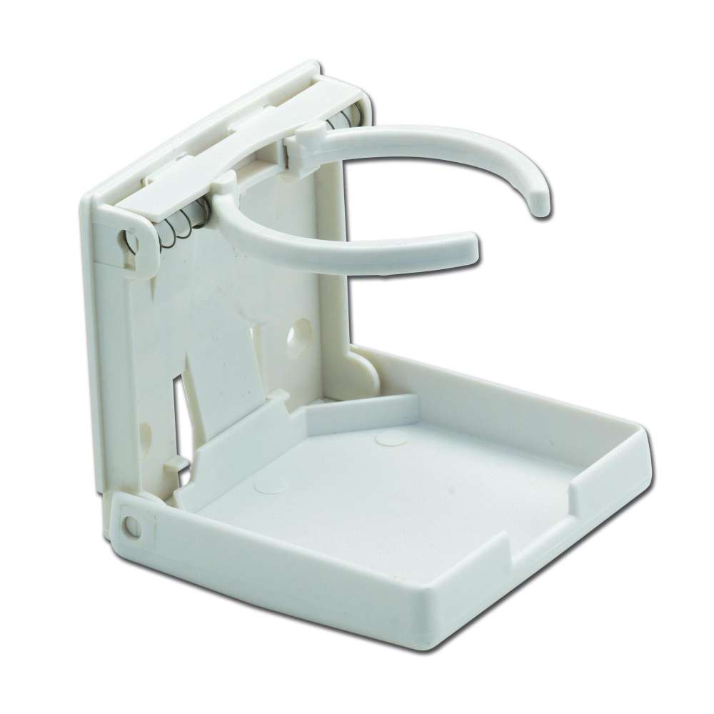 Porte-verre en plastique pliable - Blanc