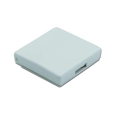 Porte-verre en plastique pliable - Blanc