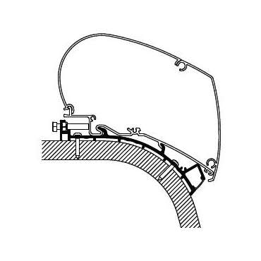 Adaptateur Eriba touring 820 5M00
