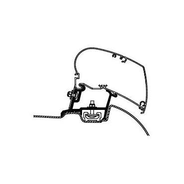 Adaptateur VW Crafter OE track