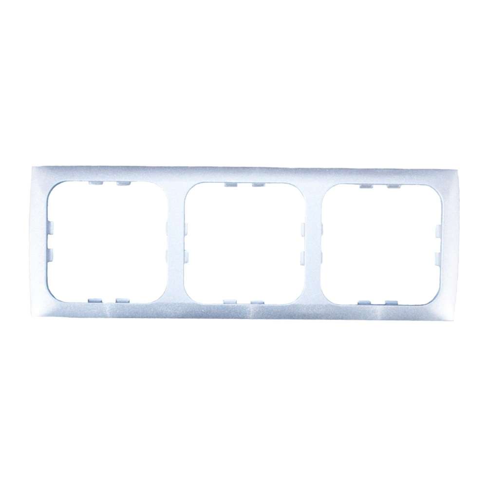 Entourage triple - Argenté