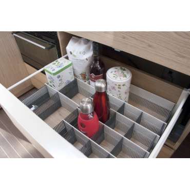 Organiseur de tiroir PURE LIGHT MAXXI – Lot de 8 séparateurs