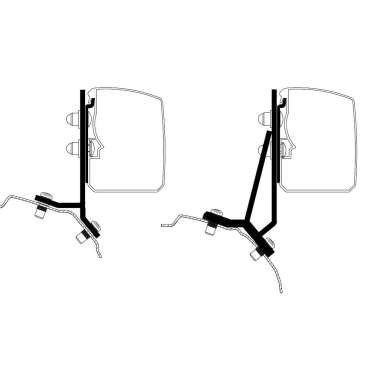 Adaptateur TO 3200 - Ford Transit / Tourneo Custom Minivan Fixé