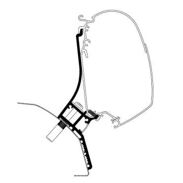 Adaptateur pour store 5200 Ducato H2 LED