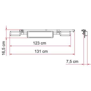 Porte plaque pour porte velos