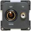 Prise 12 V standard + TV