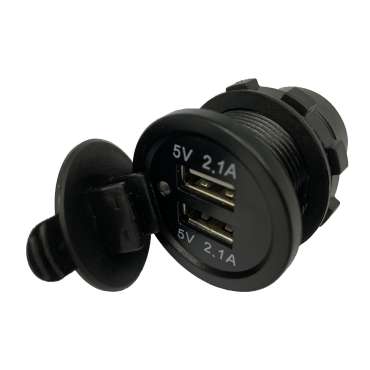 Prise double USB encastrable