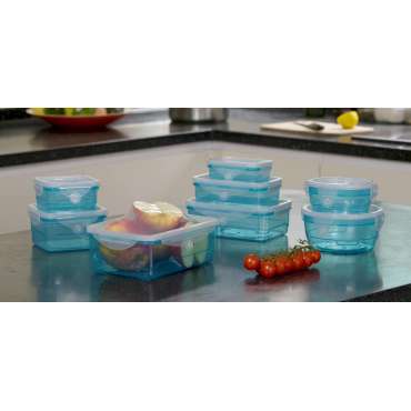 Set de 8 boîtes de conservation Flexi'Lid