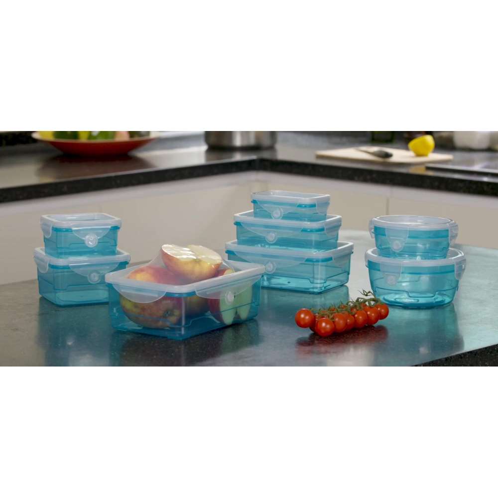 Set de 8 boîtes de conservation Flexi'Lid