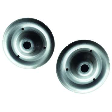 Paire de coupelles courtes diam. 180 mm