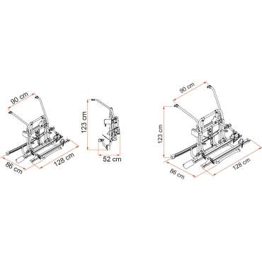 Porte-vélos Mercedes V Class Lift E-Bike