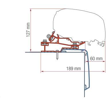 Adaptateur F65/80 Rapido C Line 450