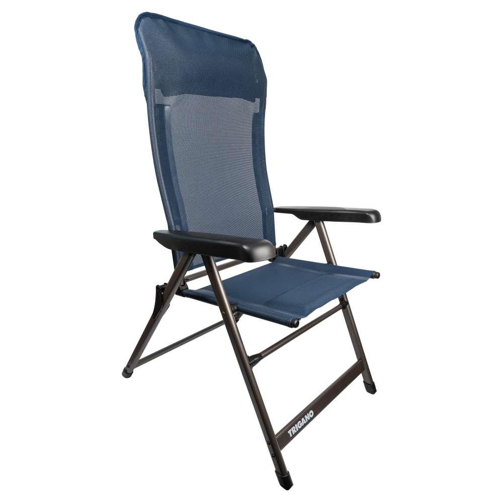 Fauteuils pliants bleu foncé  - Lot de 2