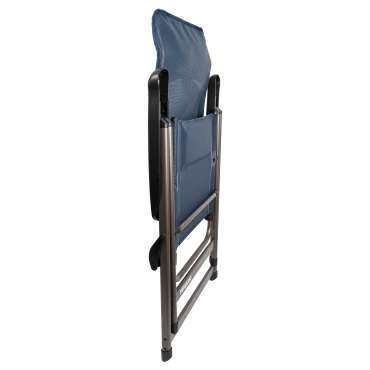 Fauteuils pliants bleu foncé  - Lot de 2