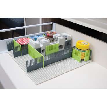 Plaque à clous ON-TOP pour boîte empilable STOWBOX