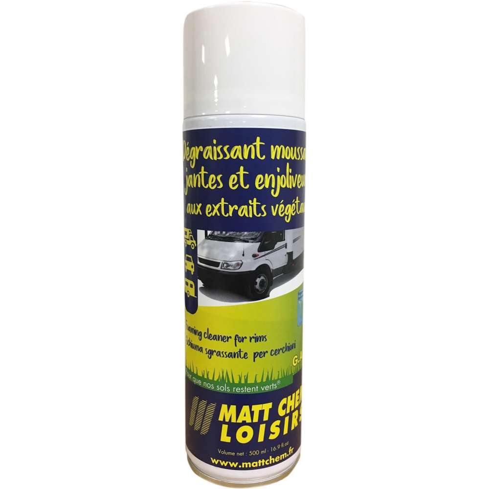 Dégraissant moussant pour jantes-enjoliveurs Aérosol 500ml