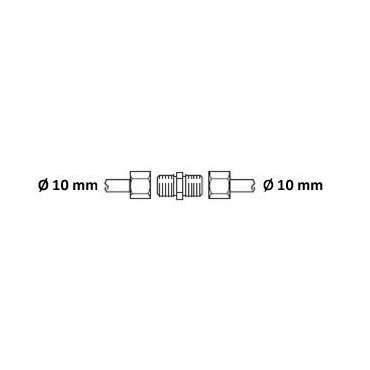 Raccordement droit 10 mm