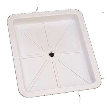 Bac à douche Chantal blanc 590 x 510 mm