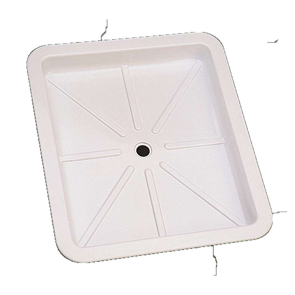 Bac à douche Chantal blanc 590 x 510 mm