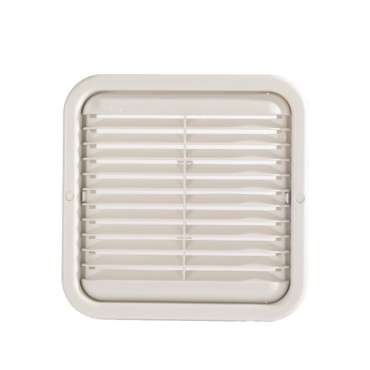 Grille d'aération plastique amovible - 110 cm²